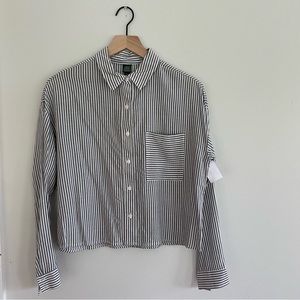 Wild Fable Striped Button Down Shirt